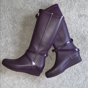 Hunter Wedge Rain Boots
